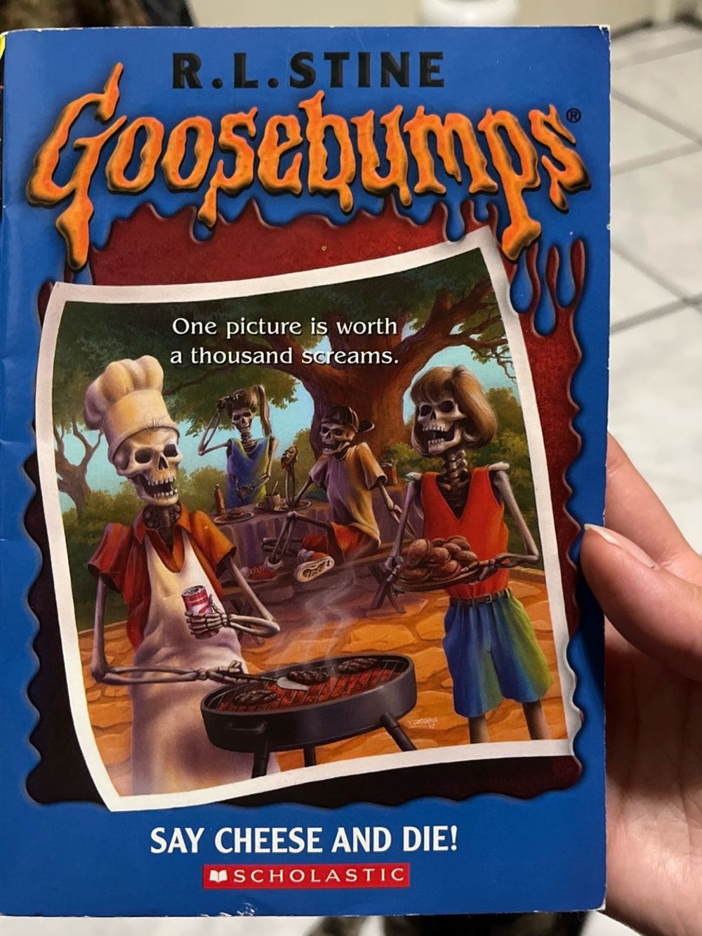 Goosebumps- Say Cheese and Die! by R.L. Stine